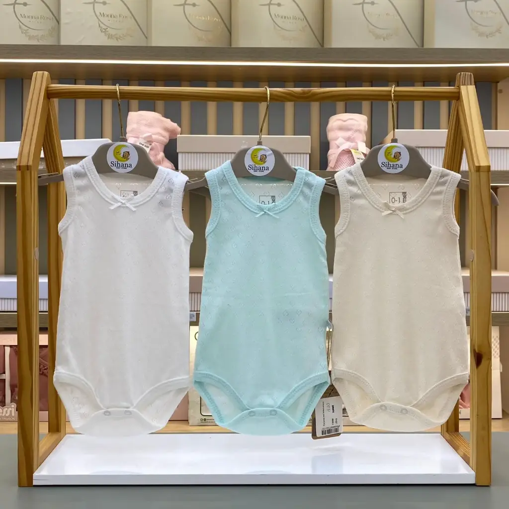 Set 3x Body Kanatjere Pastel blu