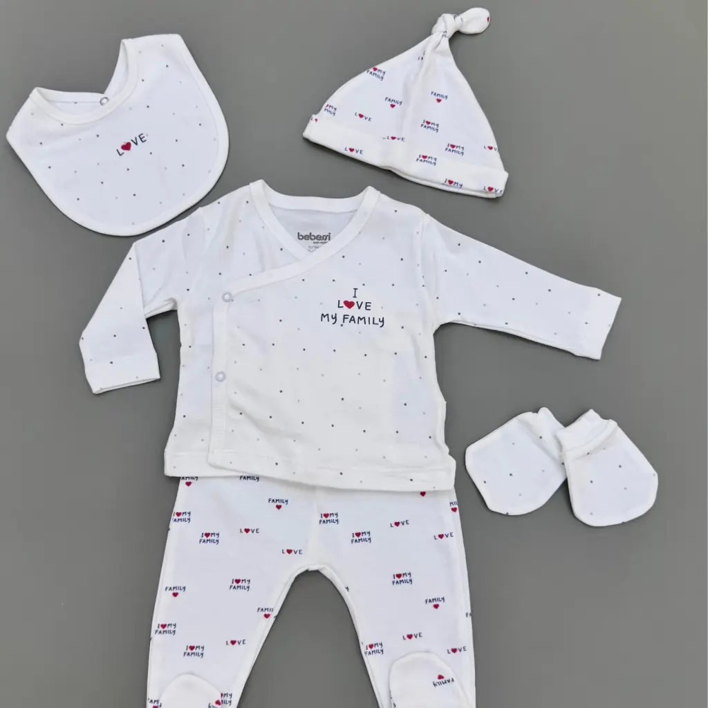 Kostum/Set love family newborn