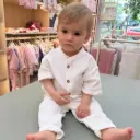 kemishe e bardhe lino per djem