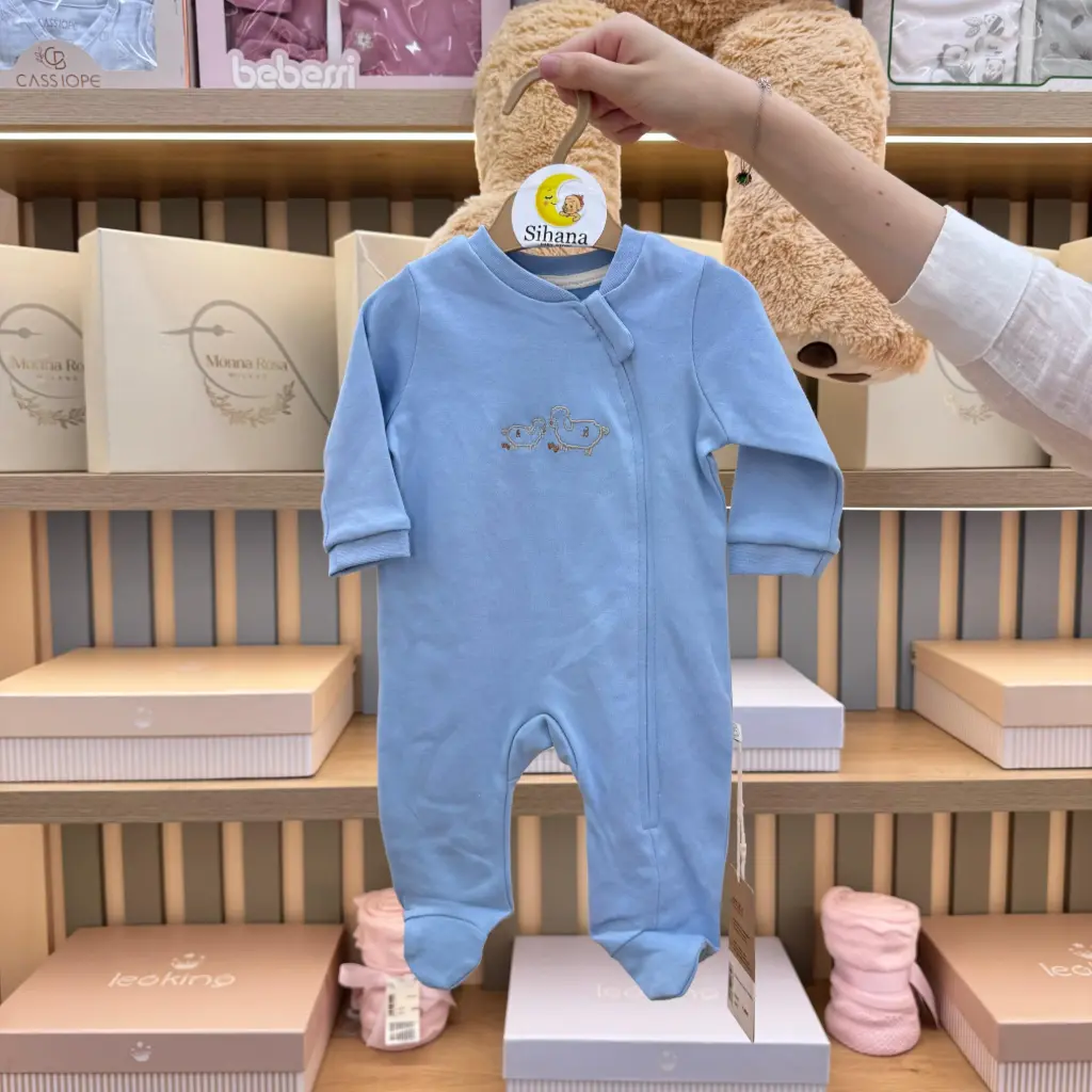 Tutine me zinxhir blu (0-3 muaj)