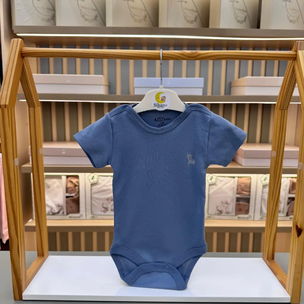 Body menge shkurter blu elefant