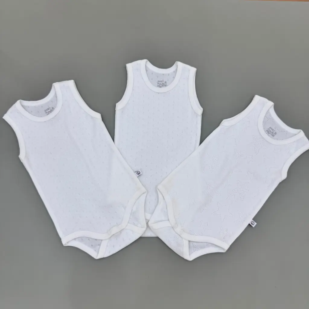 Set 3x Body Kanatjere bardhe