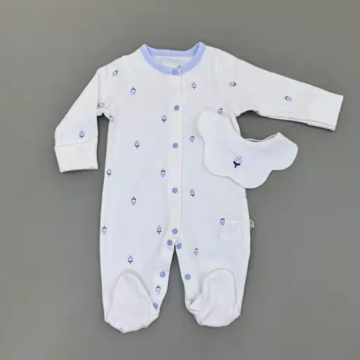 Tutine me design lule blu