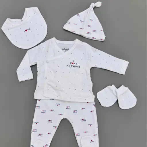 Kostum/Set love family newborn