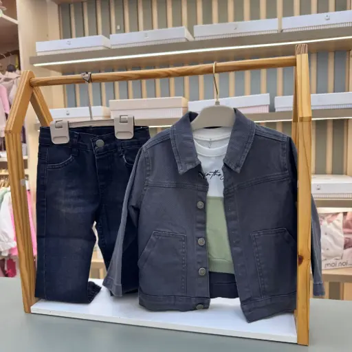 Kostum me 3 pjese xhins